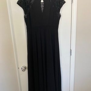 New with tags black maxi dress